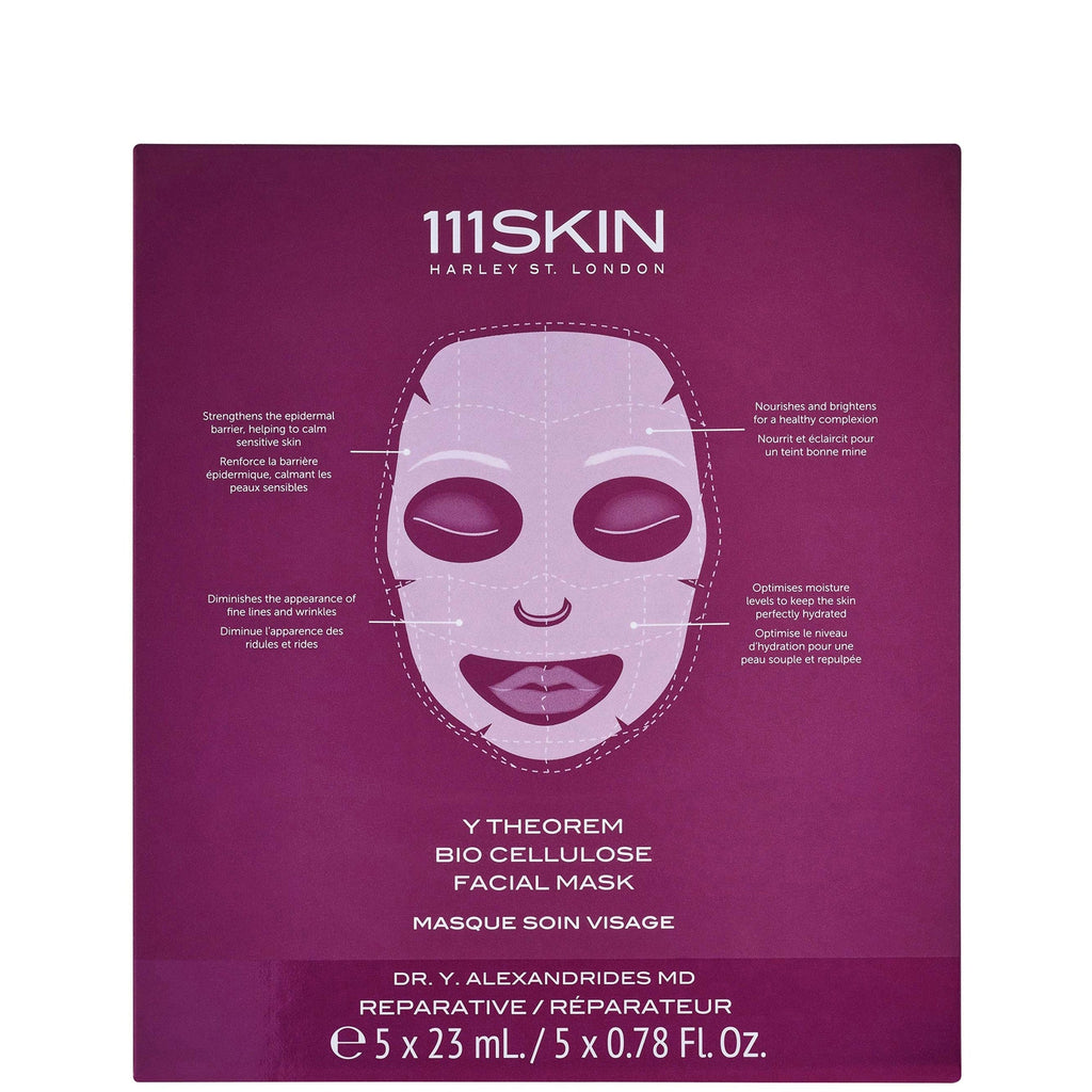 Y Theorem Bio Cellulose Facial Mask 5 Pack