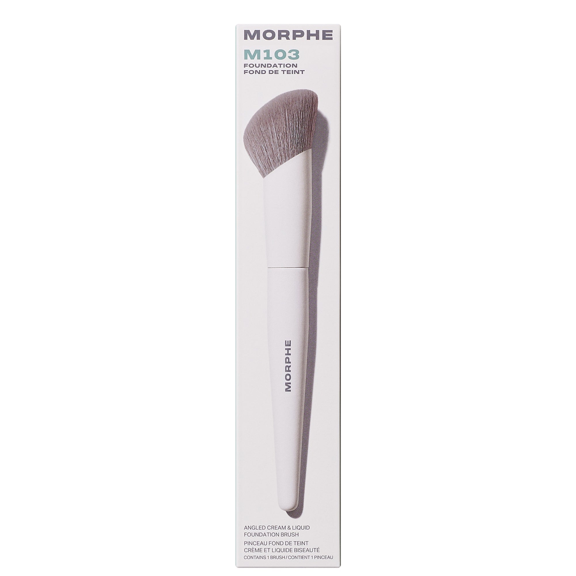 M103 Angled Cream & Liquid Foundation Brush by Morphe