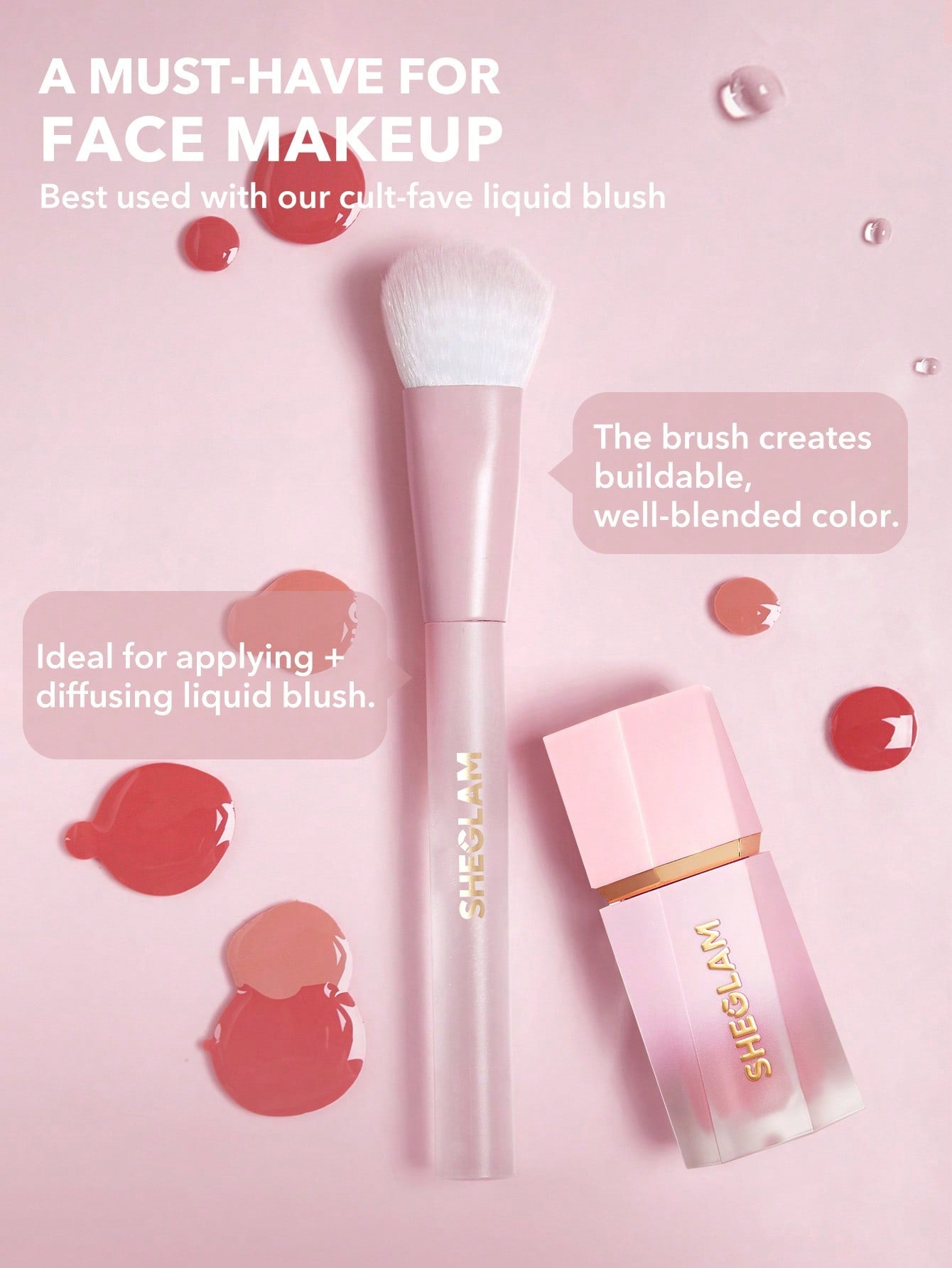 Color Bloom Liquid Blush Brush by Sheglam