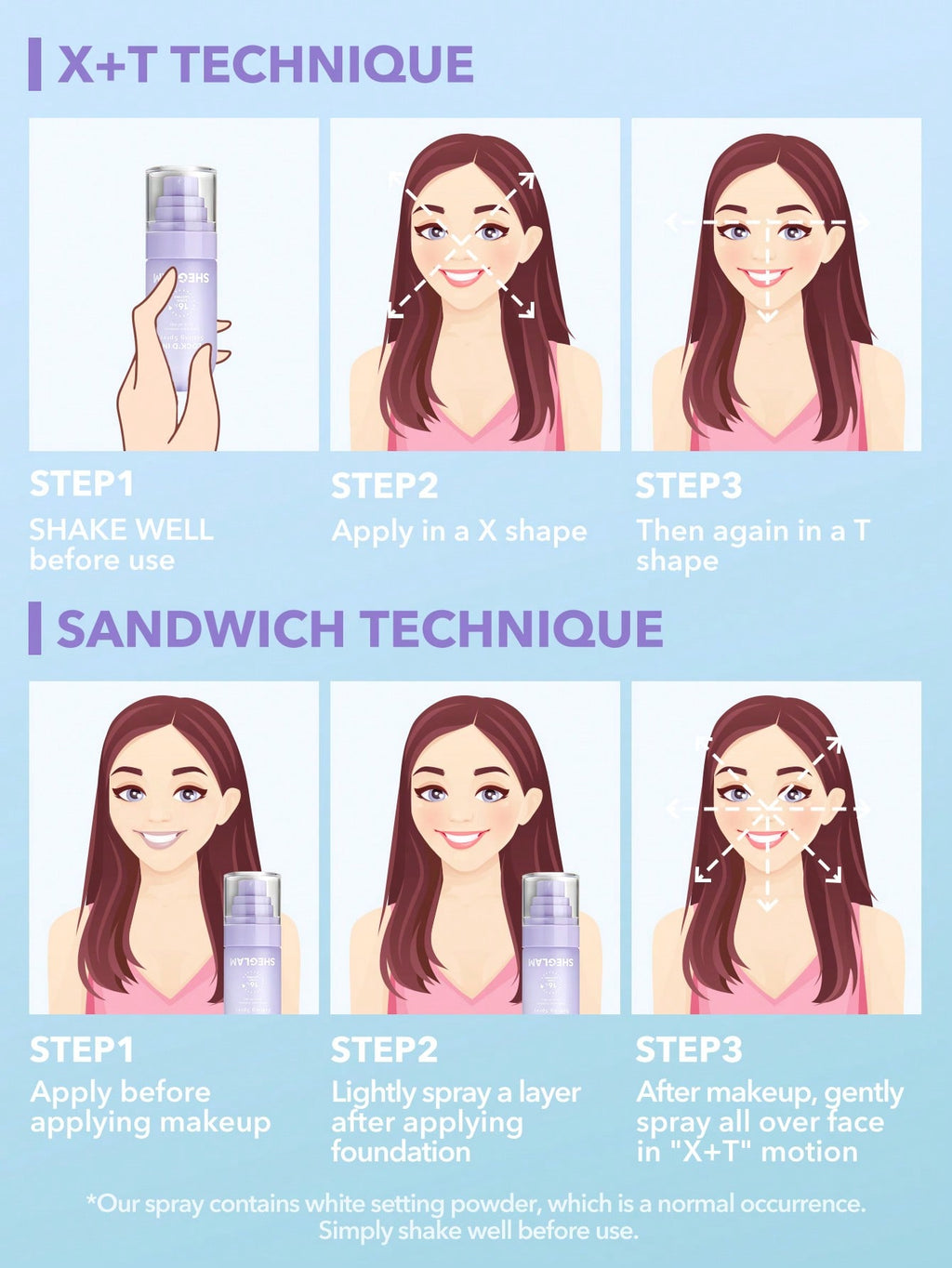 Lock'd In Matte Fresh Setting Spray 55ml by Sheglam