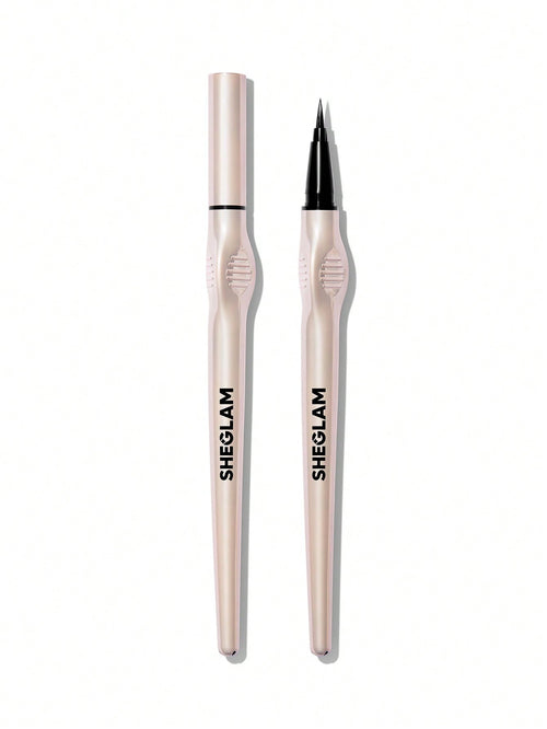 Glide Control Liquid Eyeliner-Matte Black by Sheglam