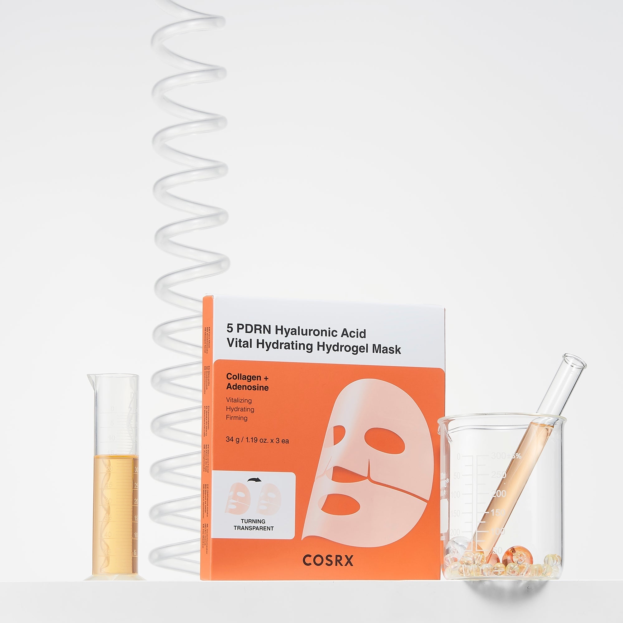 5 PDRN Hyaluronic Acid Vital Hydrating Hydrogel Mask 30ml