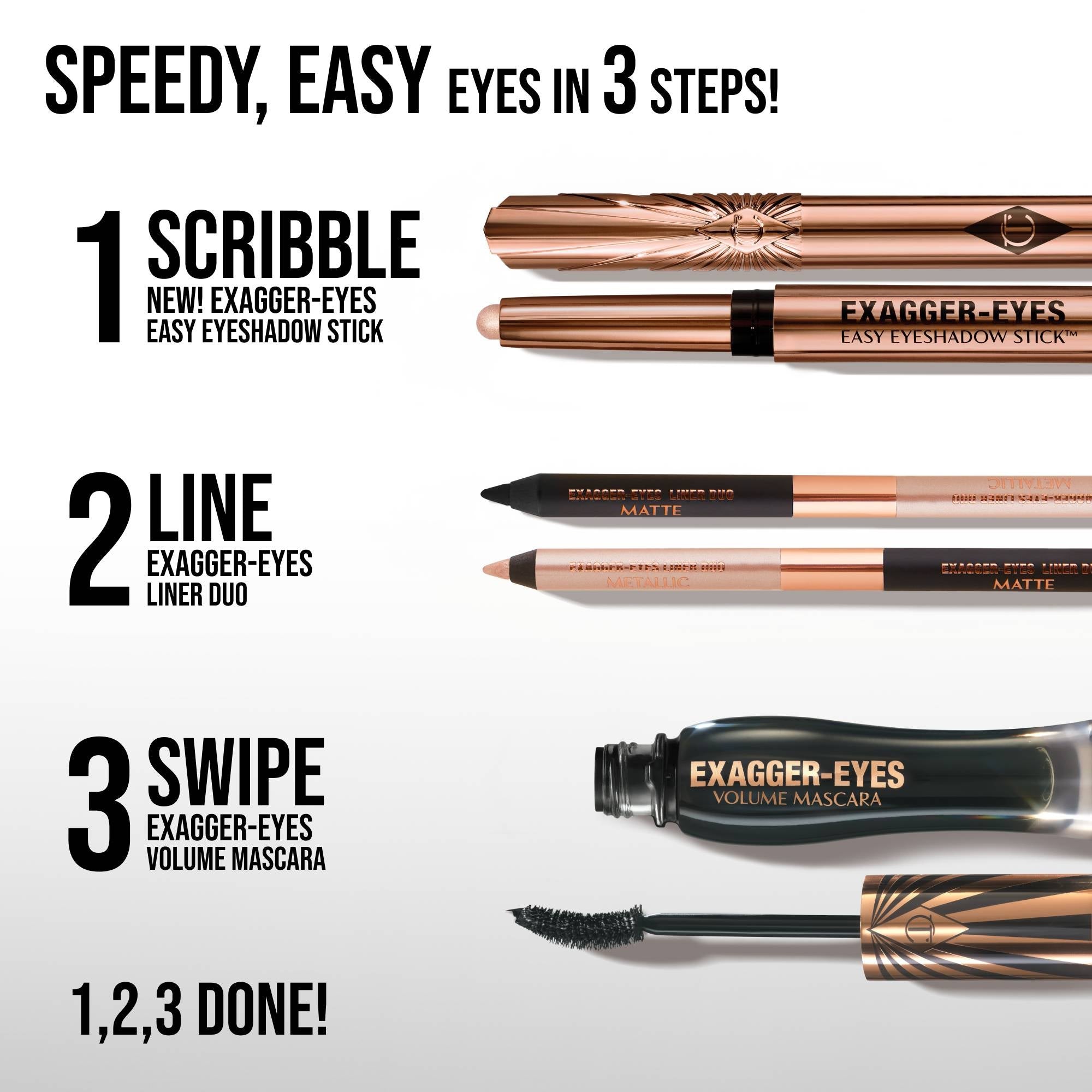 Exagger-Eyes Easy Eyeshadow Stick 1.6g by Charlotte Tilbury