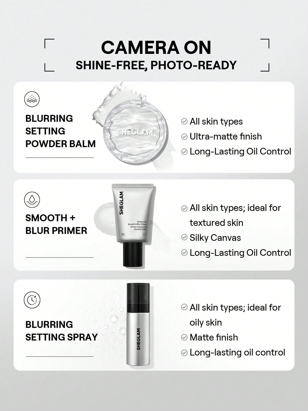 Camera On Blurring Setting Powder Balm by Sheglam