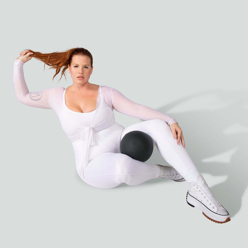 Pilates Ball Non-Weighted Charcoal