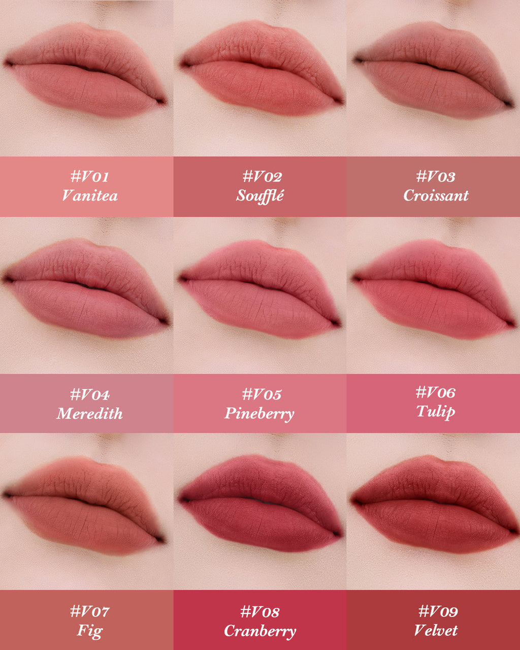 Velvet Cupid’s Trio Set
