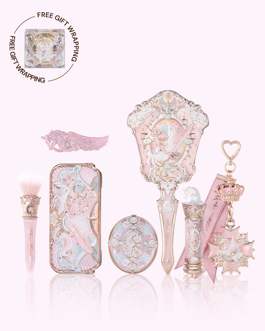 Flower Knows Knight Unicorn Essential Set