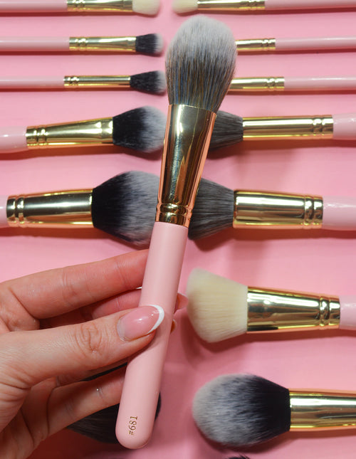 #681 Large Multi-Use Fluffy Face Brush by P. Louise Cosmetics