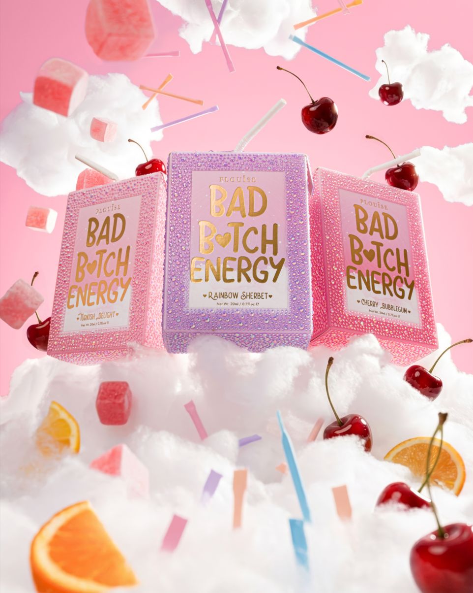 Crystal Bad Bitch Energy Trio Lip Gloss Bundle by P. Louise Cosmetics