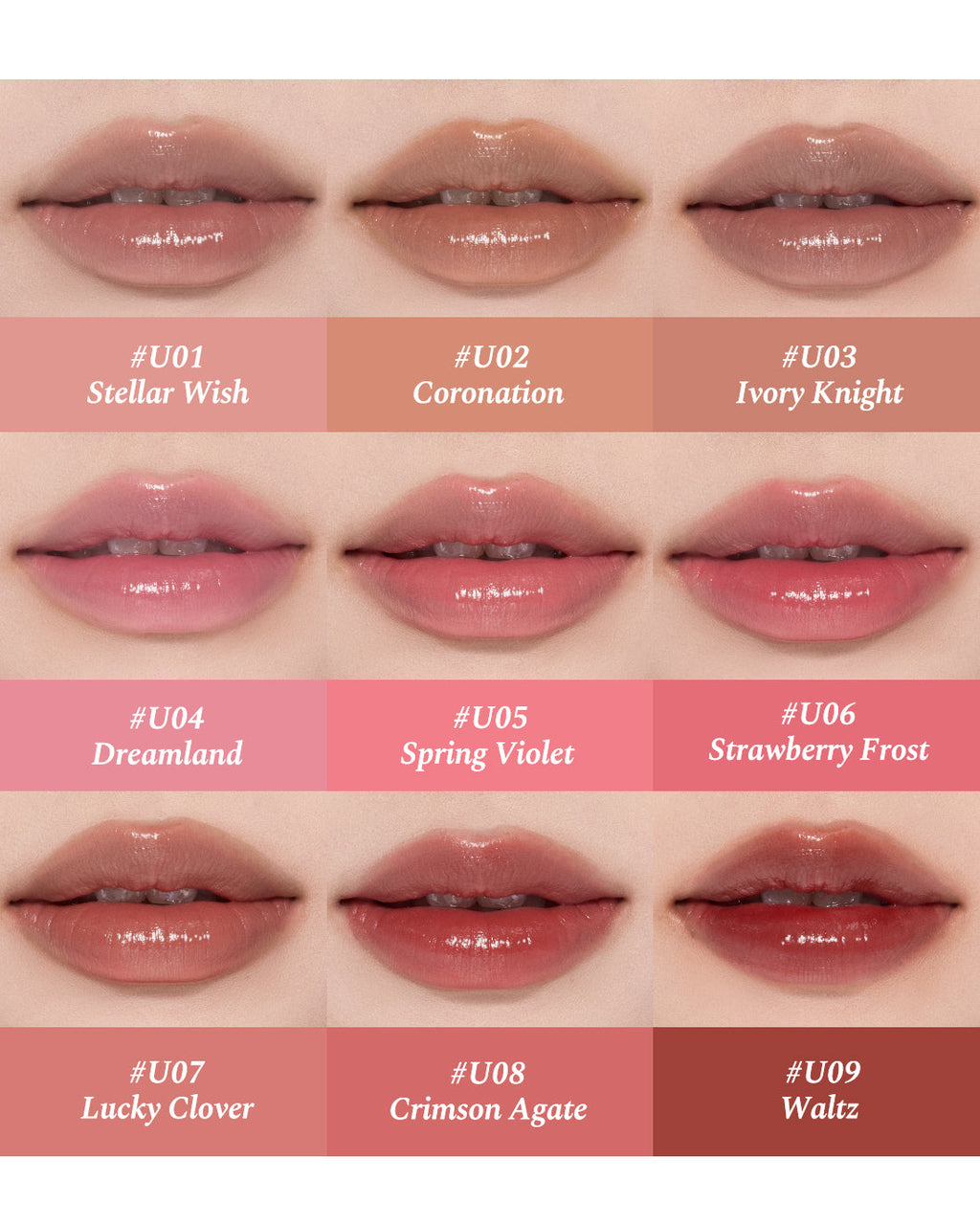 Flower Knows Knight Unicorn Glazed Lipstick 3.5g Stellar Wish