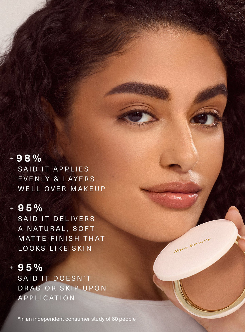 Warm Wishes Soft Matte Powder Bronzer by Rare Beauty