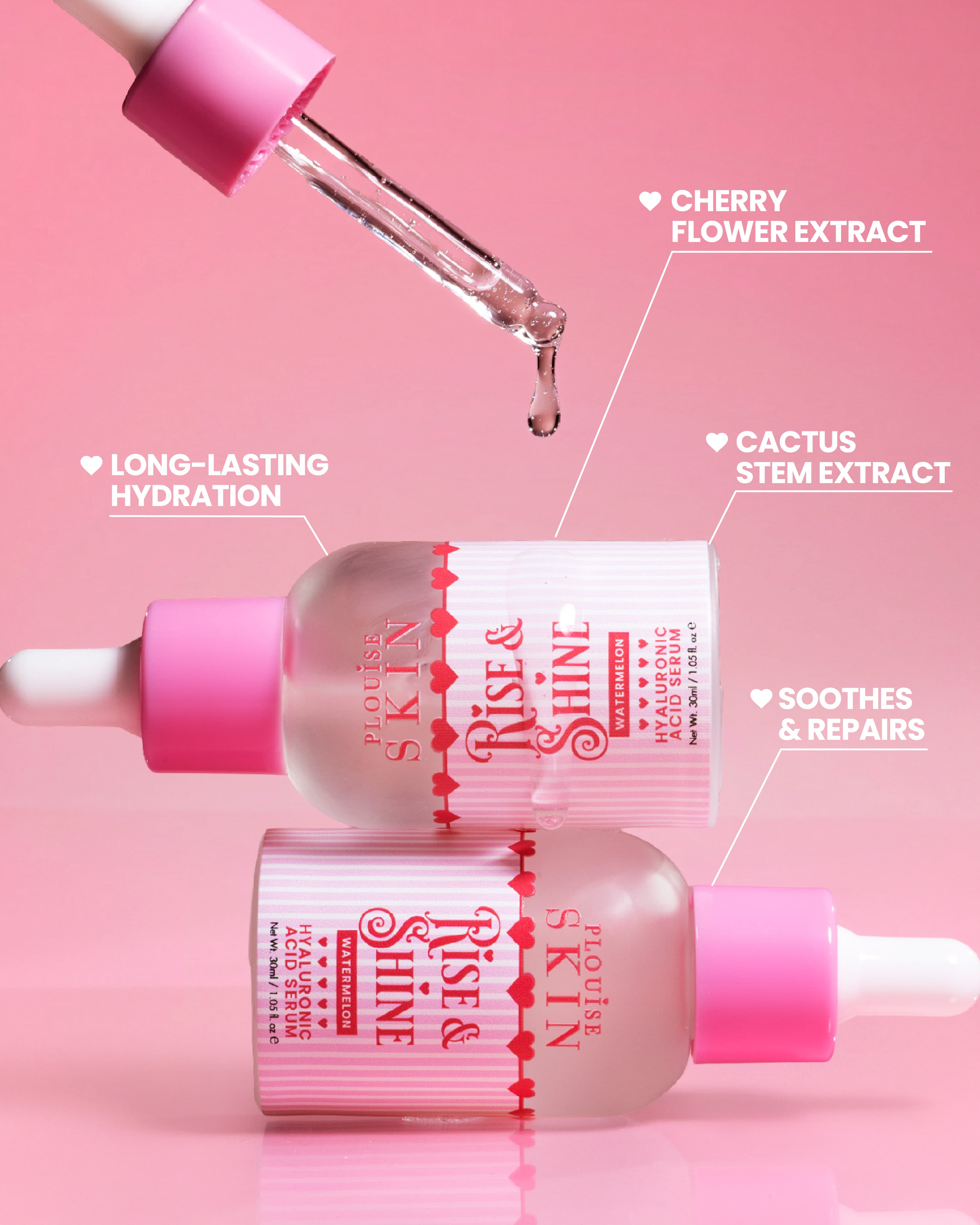 Rise & Shine Hyaluronic Acid Serum by P. Louise Cosmetics