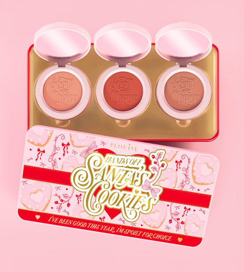 Santas Cookies Spoilt For Choice Blush Tin by P. Louise Cosmetics