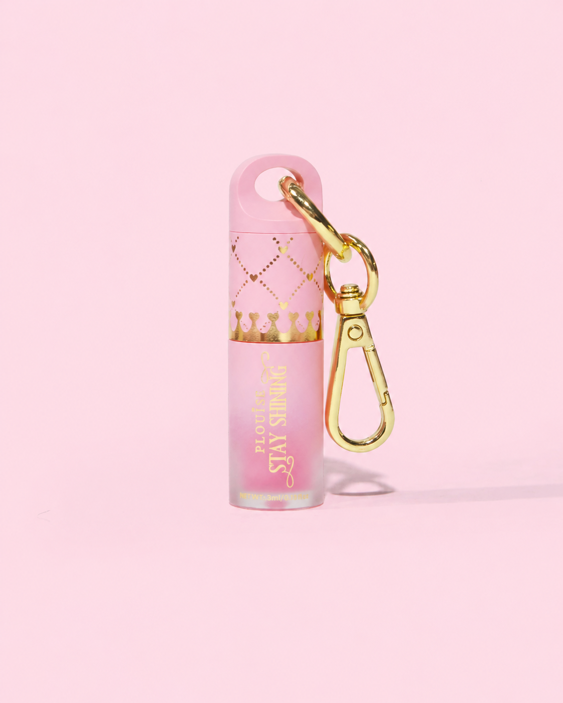 Stay Shining Mini Keychain Lip Oil by P. Louise Cosmetics