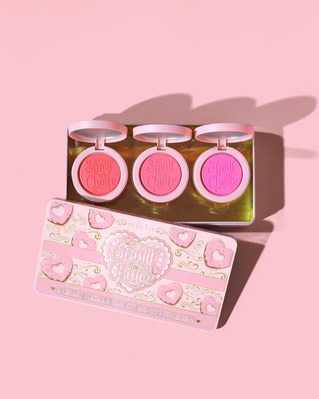 Spoilt For Choice Cream Blusher Tin by P. Louise Cosmetics