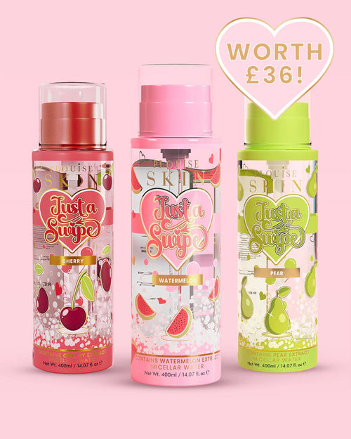 Just A Swipe Micellar Water Triple Clean Trio by P. Louise Cosmetics