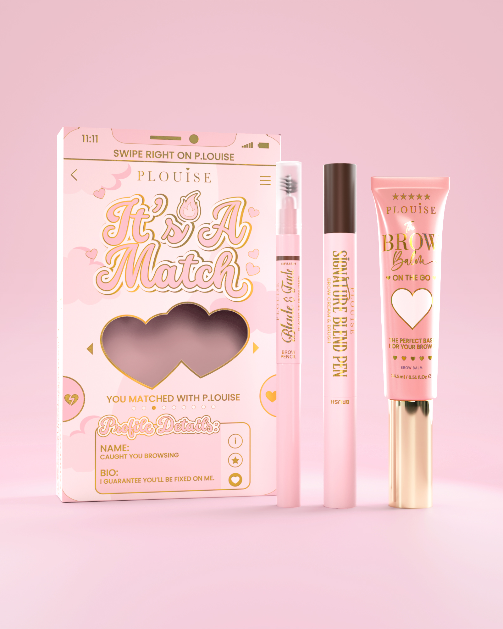 It's A Match Brow Sculpting Set by P. Louise Cosmetics