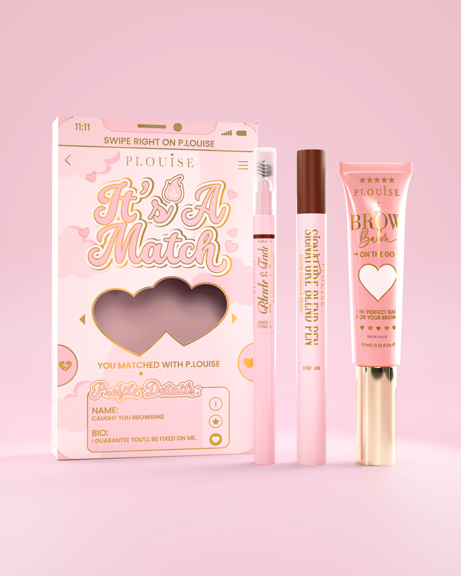 It's A Match Brow Sculpting Set by P. Louise Cosmetics
