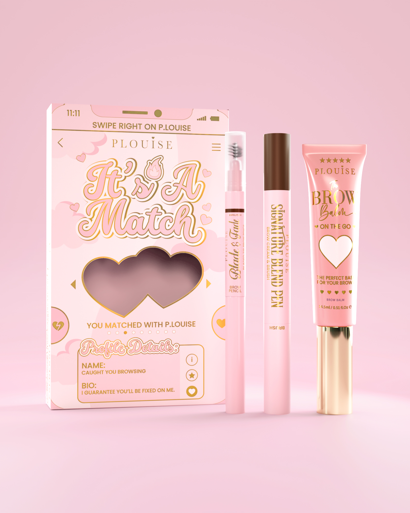 It's A Match Brow Sculpting Set by P. Louise Cosmetics