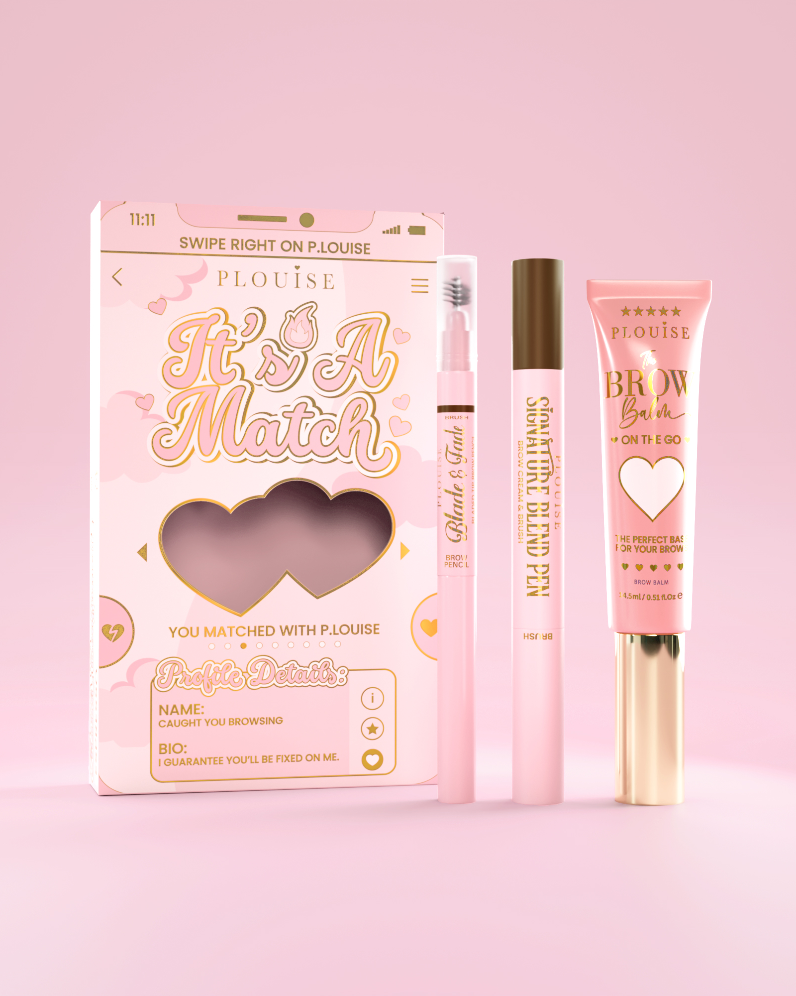 It's A Match Brow Sculpting Set by P. Louise Cosmetics
