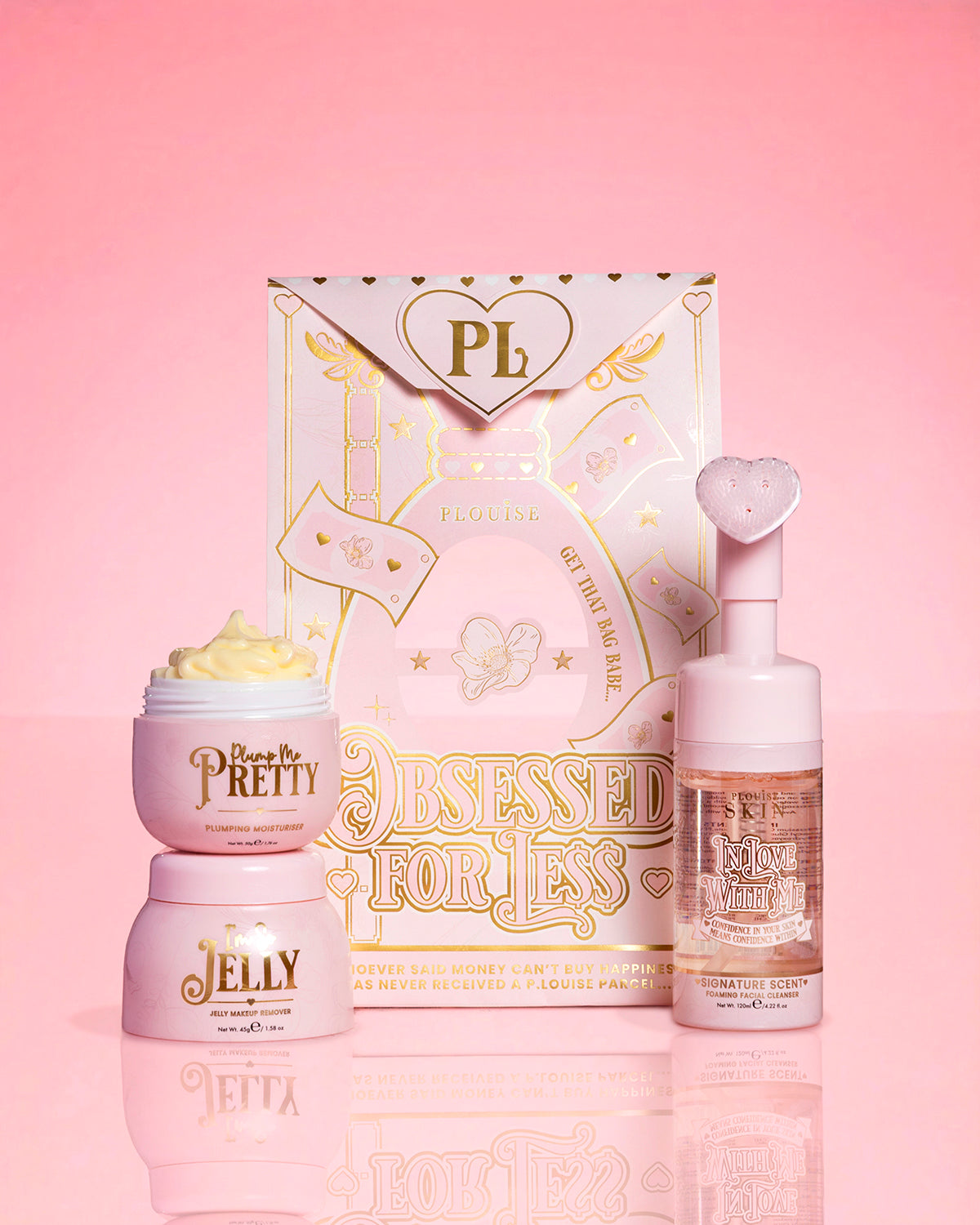 Obsessed For Less Cleanse & Moisturise Set by P. Louise Cosmetics
