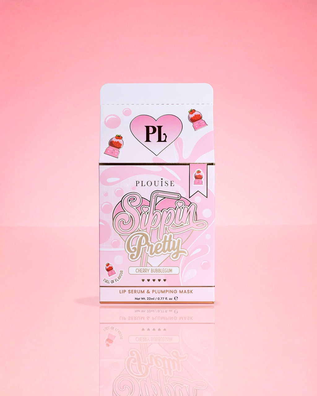 Sippin Pretty Peptide Lip Serum & Lip Treatment Duo by P. Louise Cosmetics