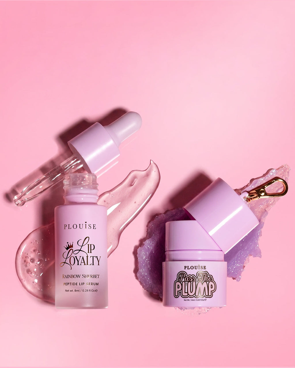 Sippin Pretty Peptide Lip Serum & Lip Treatment Duo by P. Louise Cosmetics