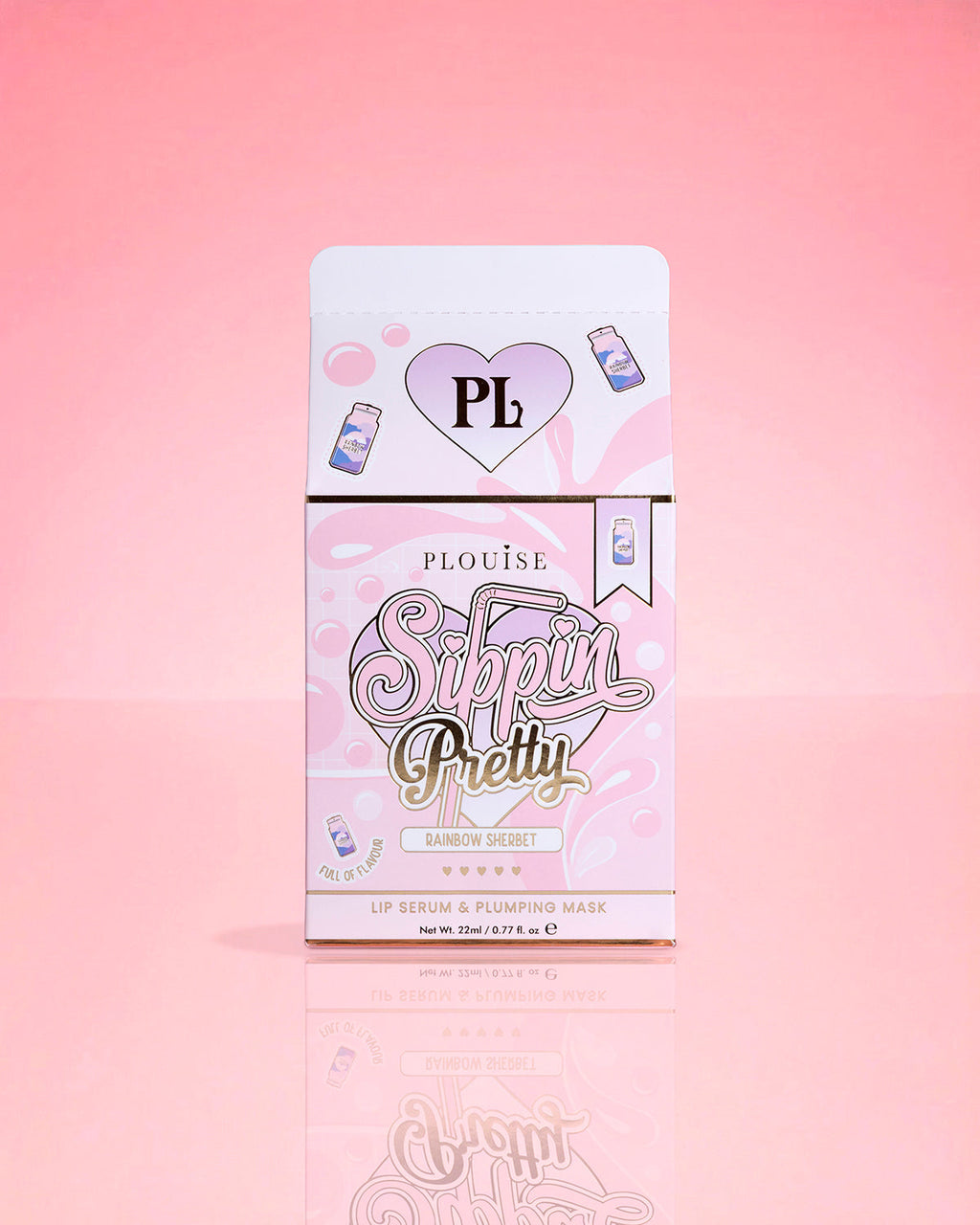 Sippin Pretty Peptide Lip Serum & Lip Treatment Duo by P. Louise Cosmetics