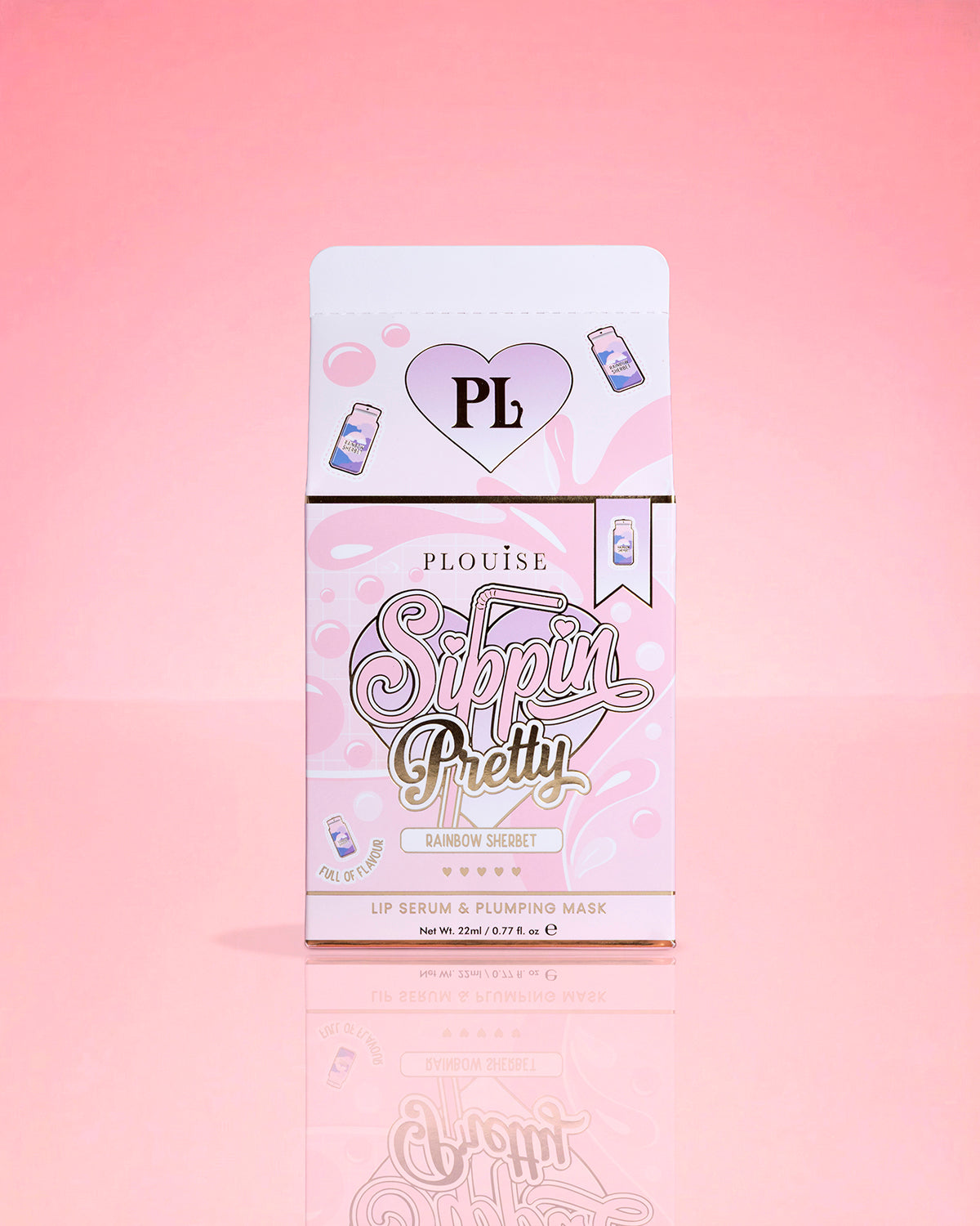 Sippin Pretty Peptide Lip Serum & Lip Treatment Duo by P. Louise Cosmetics