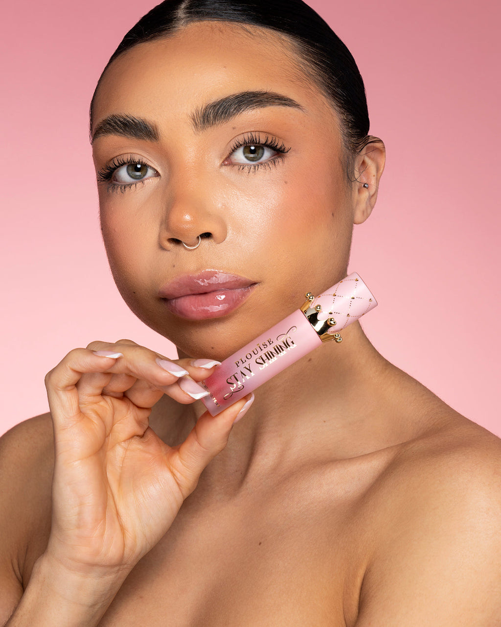 Stay Shining Crown Lip Oil by P. Louise Cosmetics