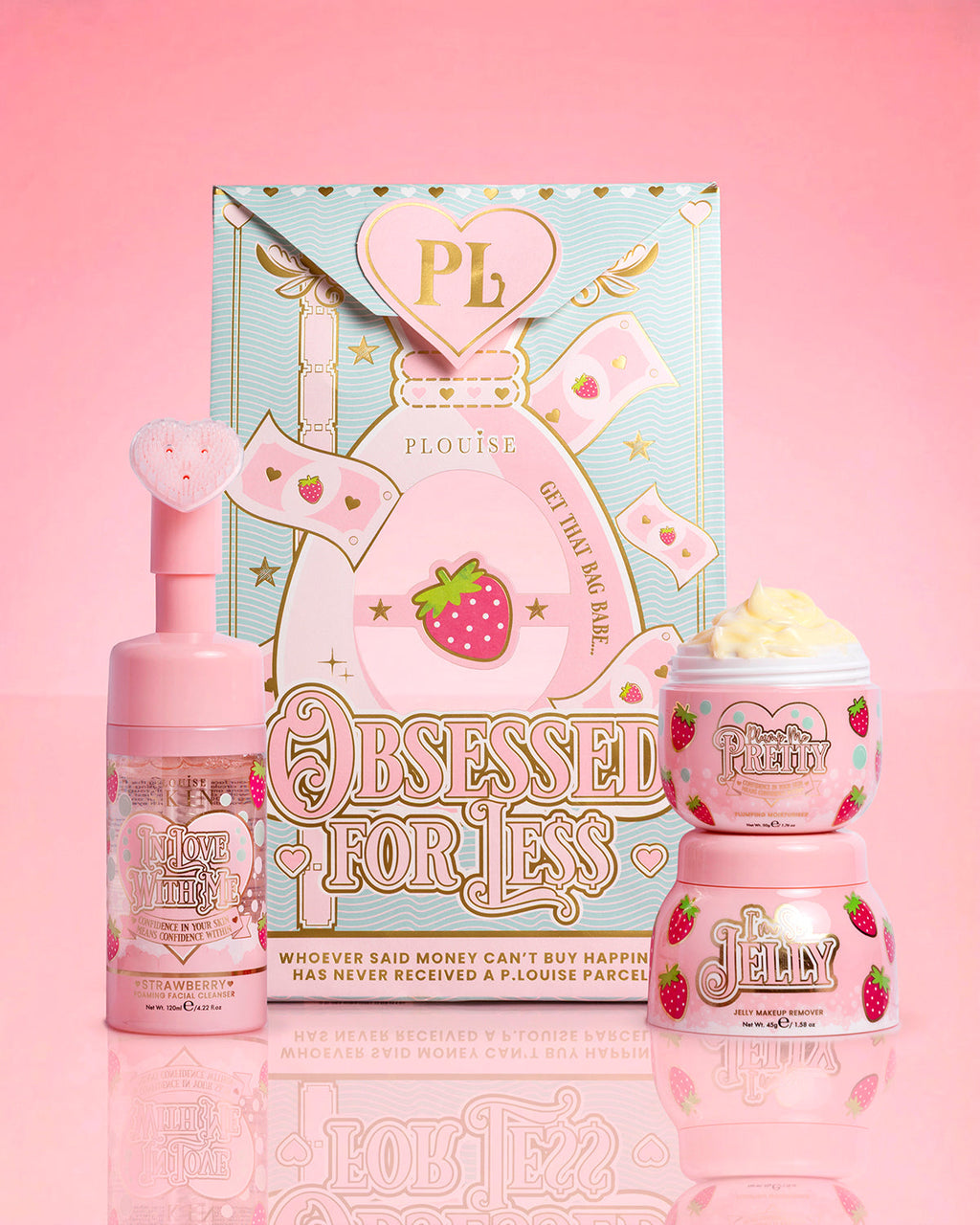 Strawberry Obsessed For Bad Bitch Bundle by P. Louise Cosmetics