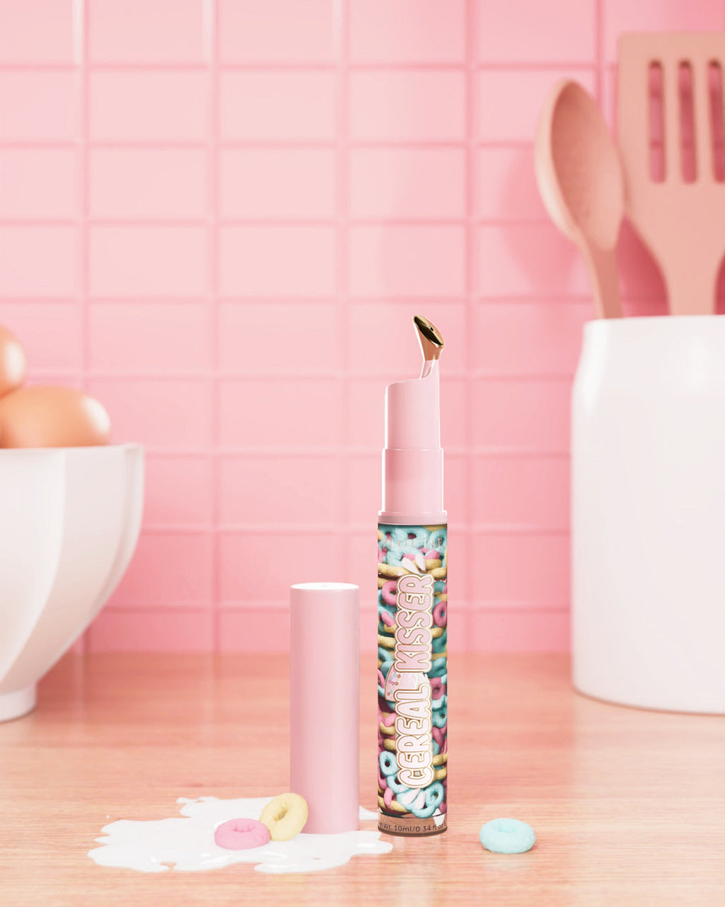 Cereal Kisser Cooling Peptide Lip Serum by P. Louise Cosmetics