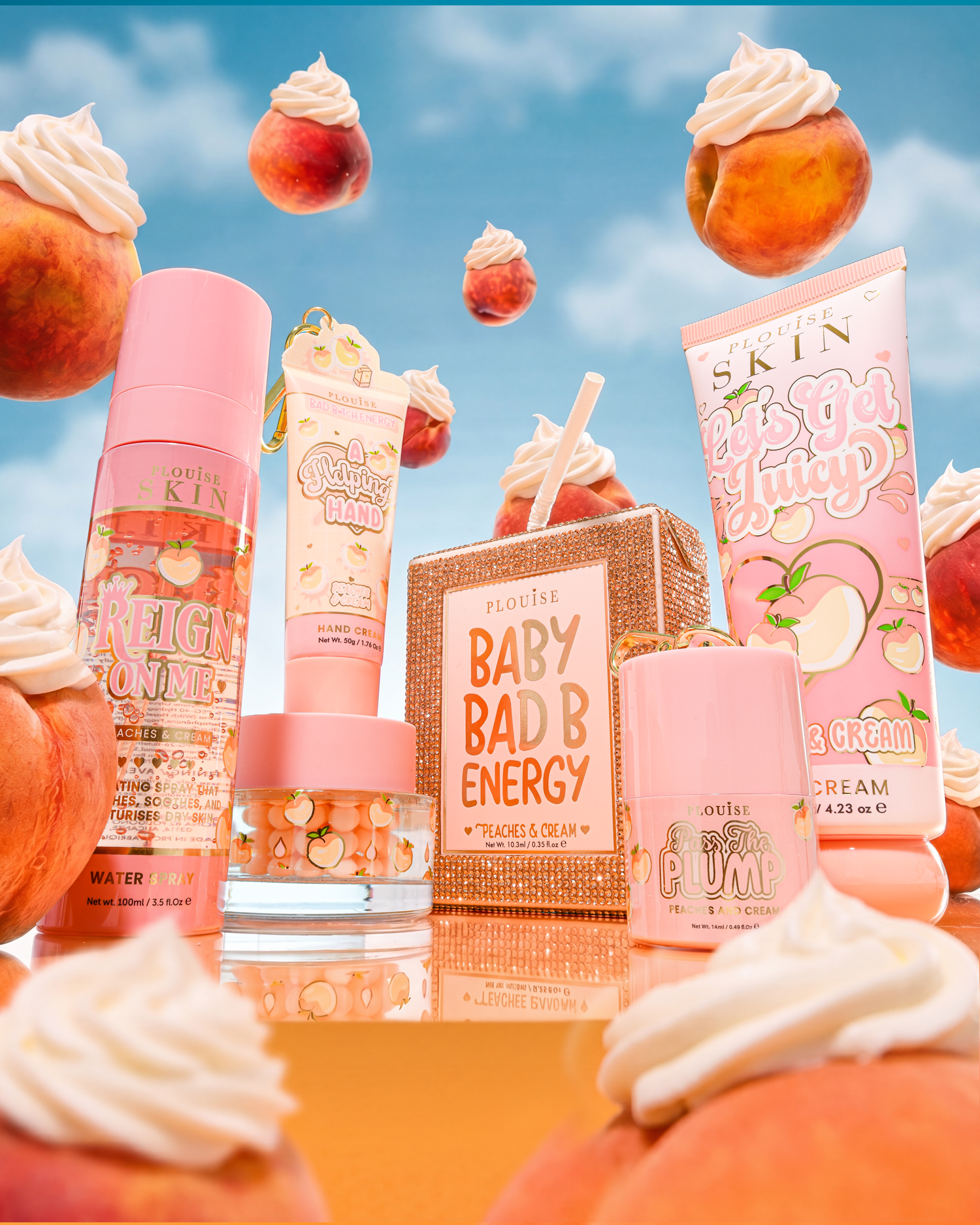 Peaches and Cream Skincare Set by P. Louise Cosmetics