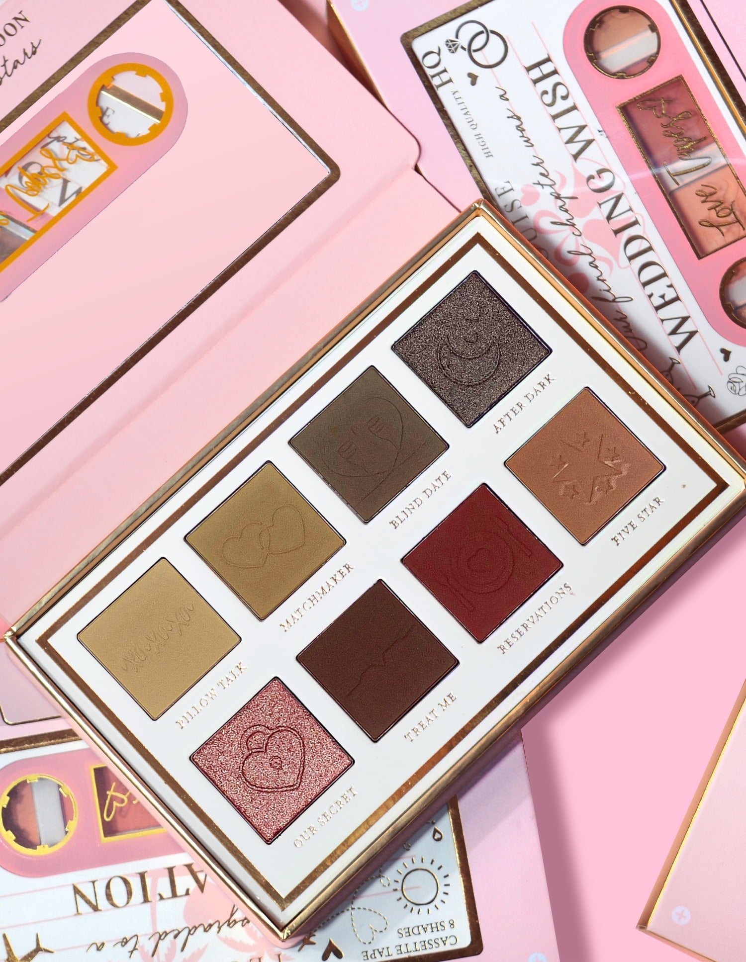 Love Tapes Eyeshadow Palette by P. Louise Cosmetics
