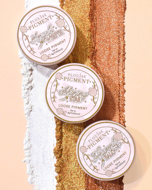 Stardust Secrets Loose Glitter Eyeshadow Pigment Set by P. Louise Cosmetics