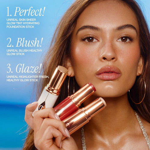 Mini Unreal Blush Healthy Glow Stick by Charlotte Tilbury