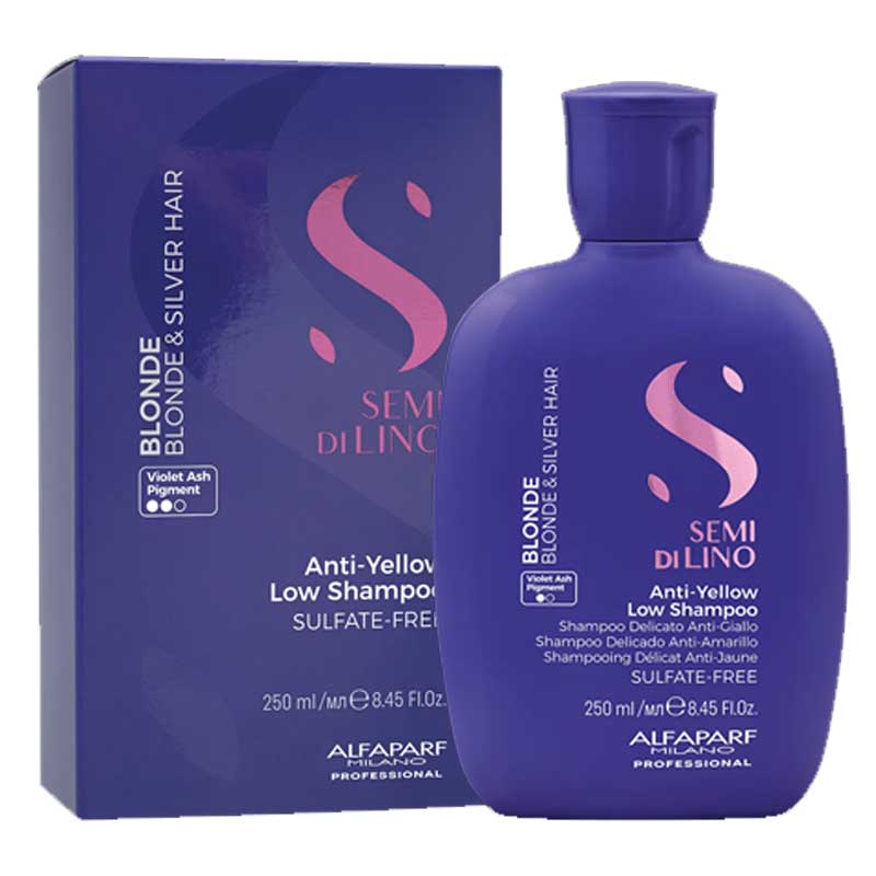 Semi Di Lino Blonde Anti-Yellow Low Shampoo by Alfaparf