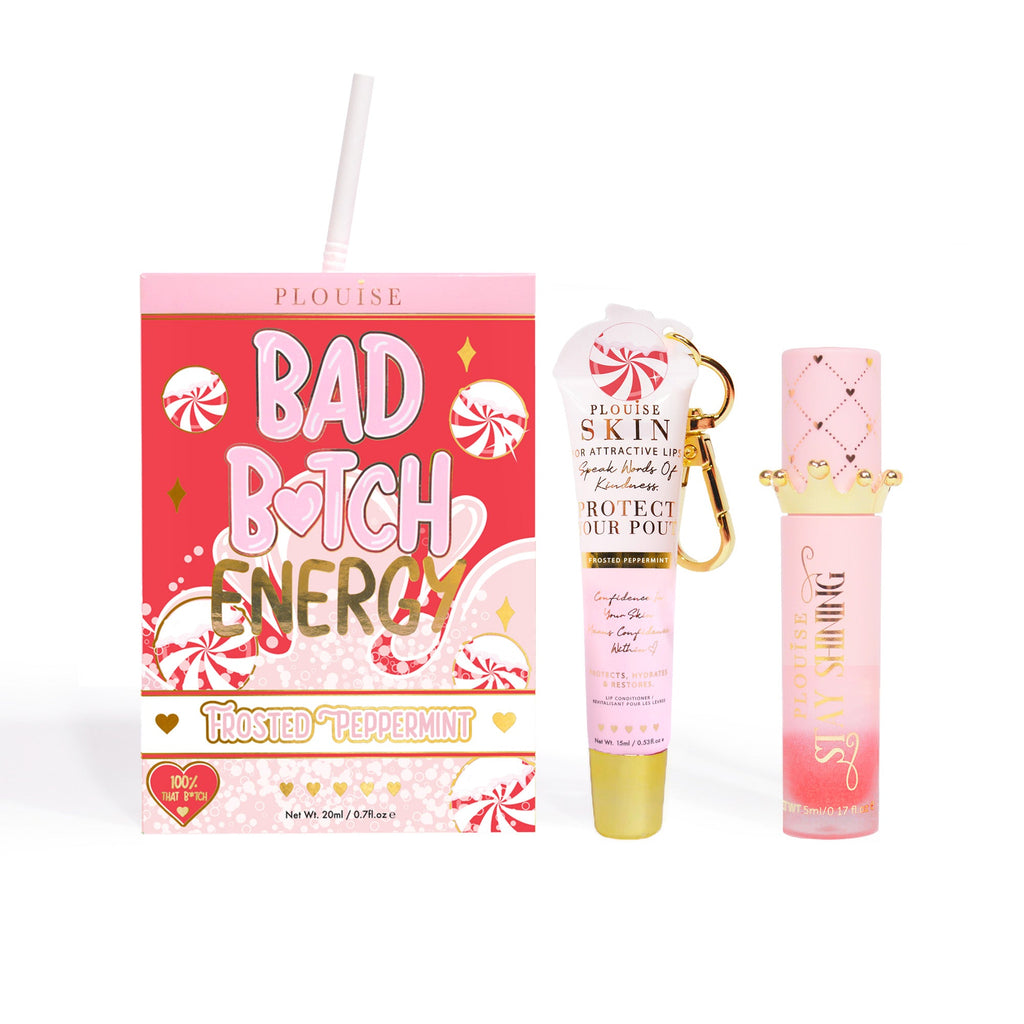 Bad Bitch Energy Lip Conditioner & Lip Oil Duo by P.Louise