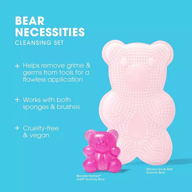 The Sweetest Blend Bear Necessities Cleansing Set by Beautyblender