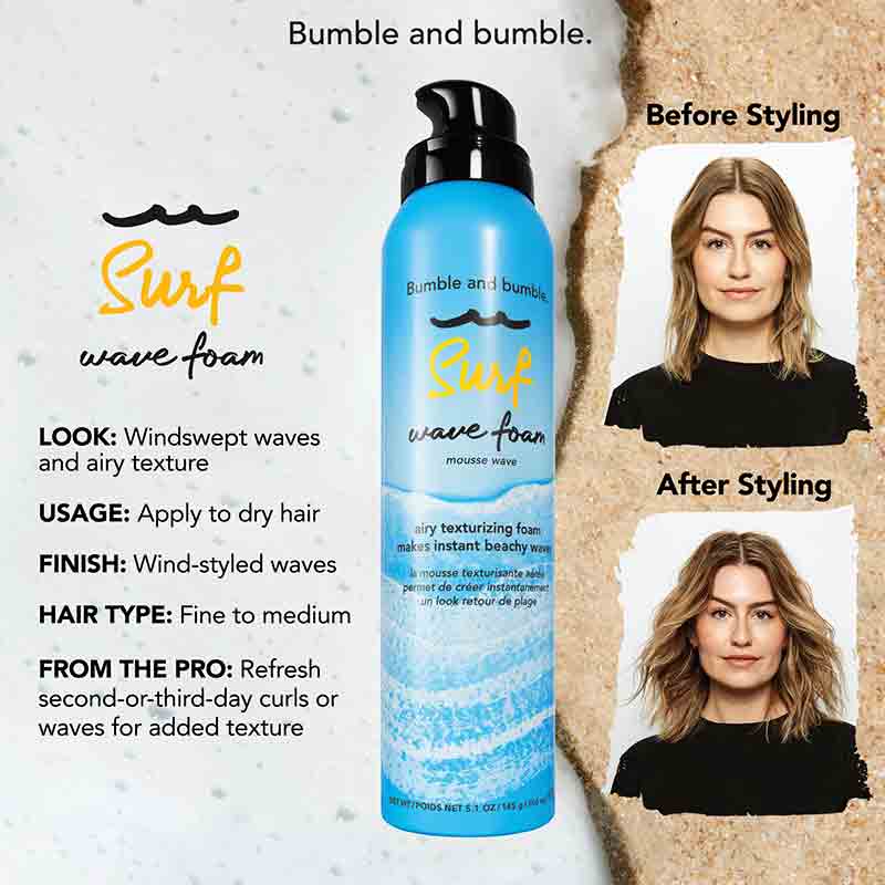 Surf Texturizing Wave Foam by Bumble and Bumble