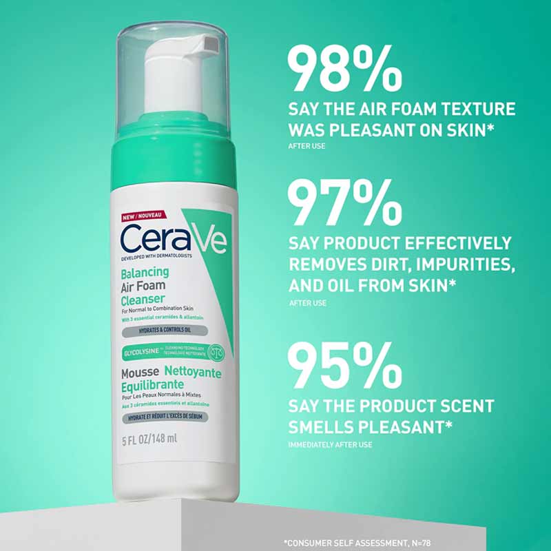 Balancing Air Foam Facial Cleanser by CeraVe