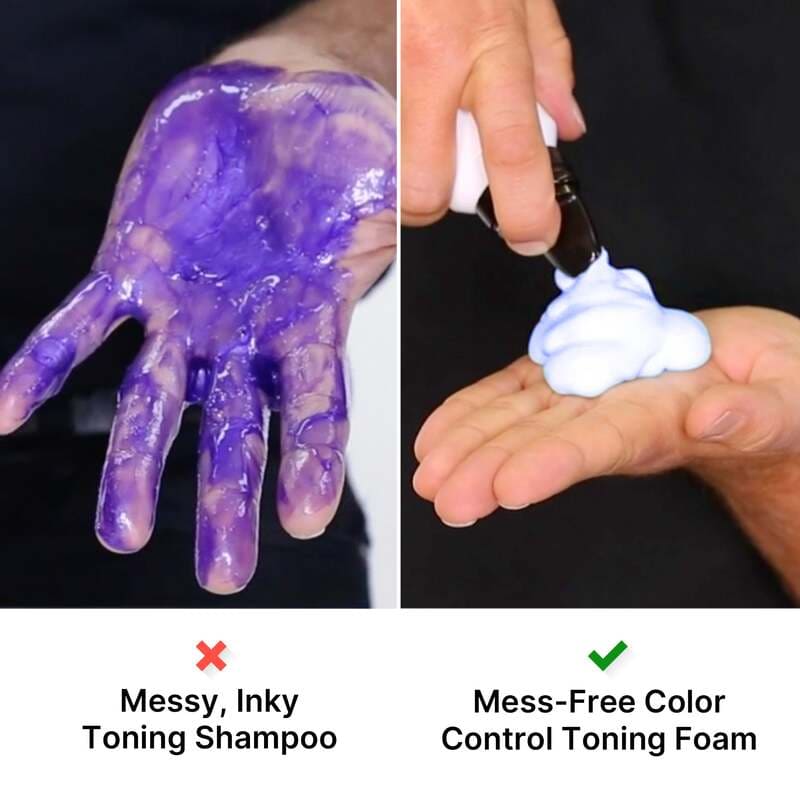 Color Control Purple Toning Styling Foam by Color Wow