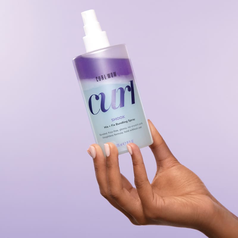Curl Wow Shook Mix + Fix Bundling Refresher Spray For Curly Hair by Color Wow