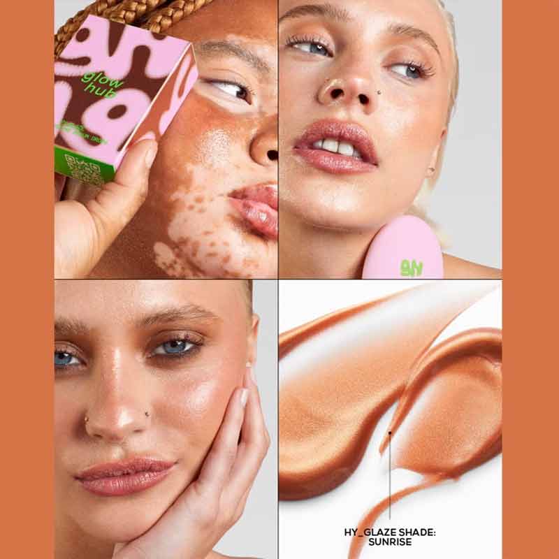Hy Glaze Face Frosting Serum Drops by Glow Hub