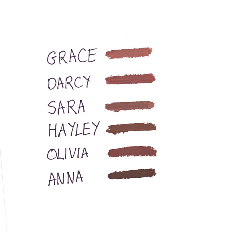 Silk to Set Longwear Lip Liner Pencil by Hildun Beauty