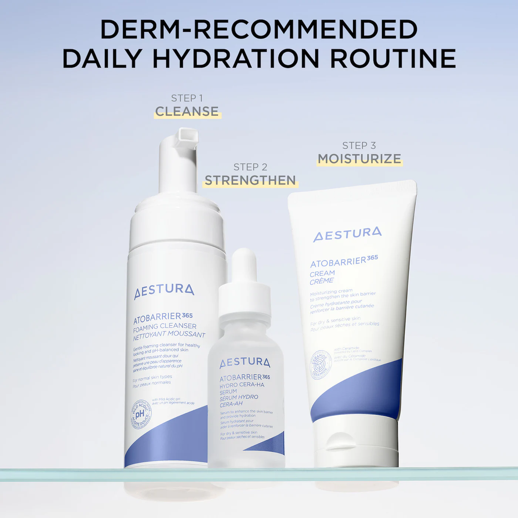 AESTURA ATOBARRIER365 Cream Moisturizer with Ceramides & Niacinamide for Skin Moisture Barrier Repair