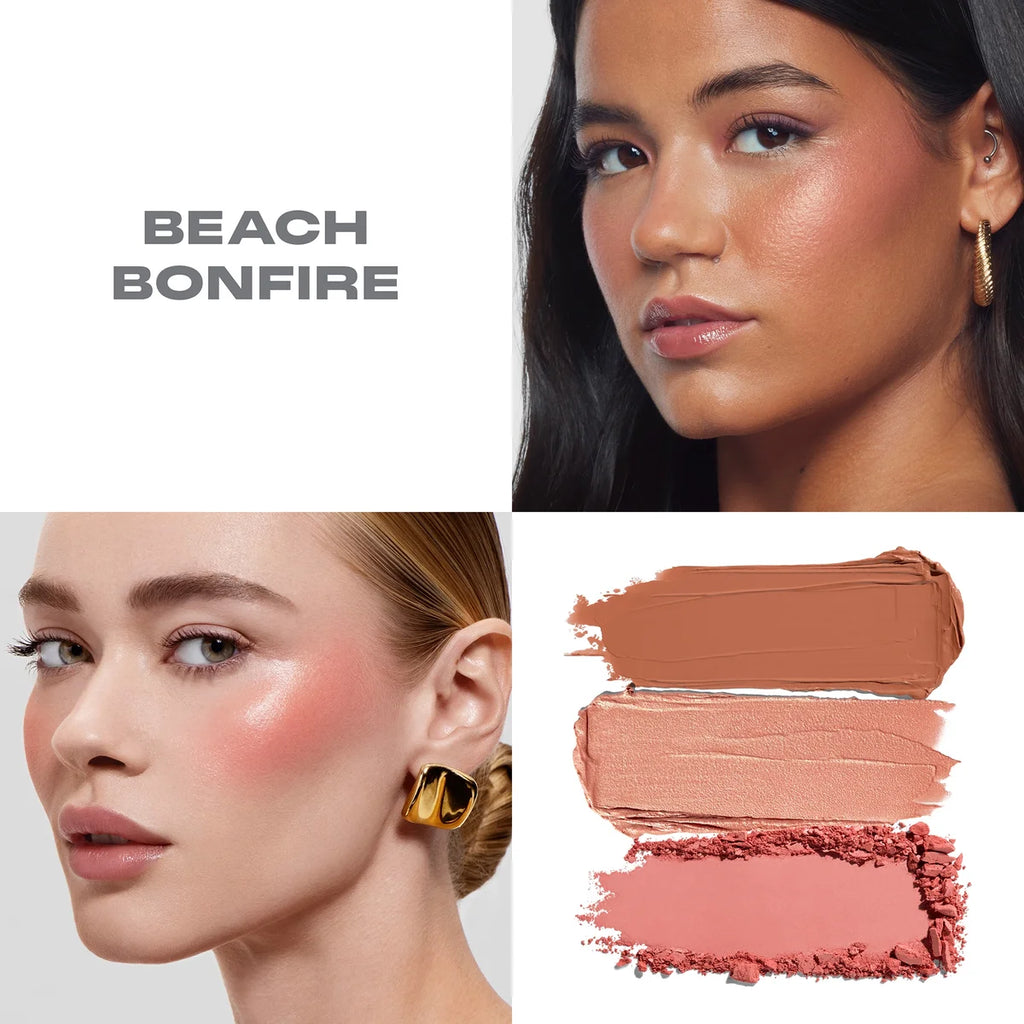 Cheek Thrills Multi-Finish Face Trio 10.8g by Morphe