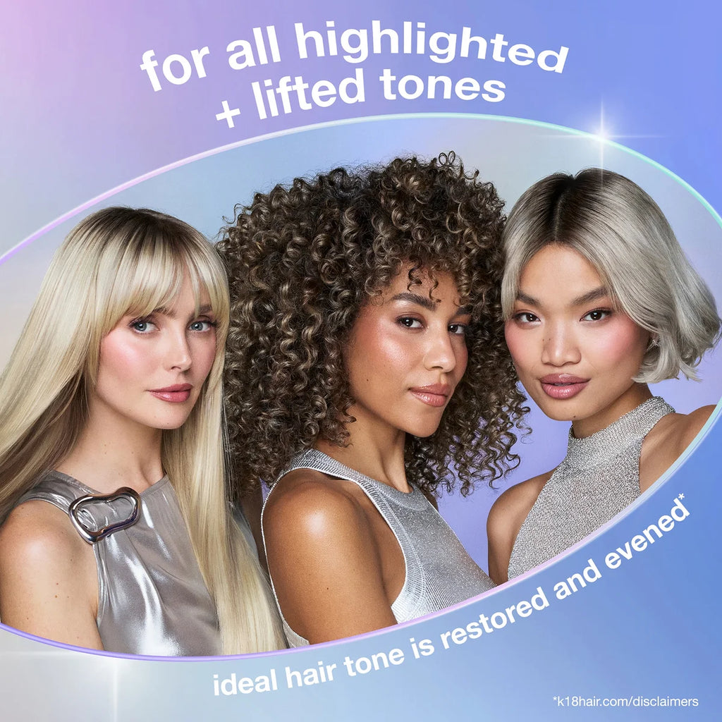 TripleBright Oxidation Defense Purple Shampoo 125ml by K18 Biomimetic Hairscience