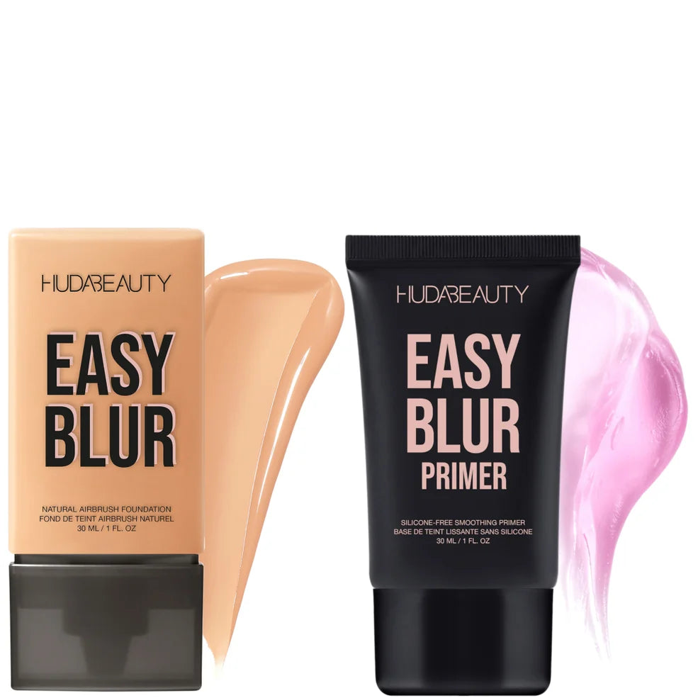 HUDA BEAUTY Easy Blur Foundation & Primer Bundle (25% off saving)