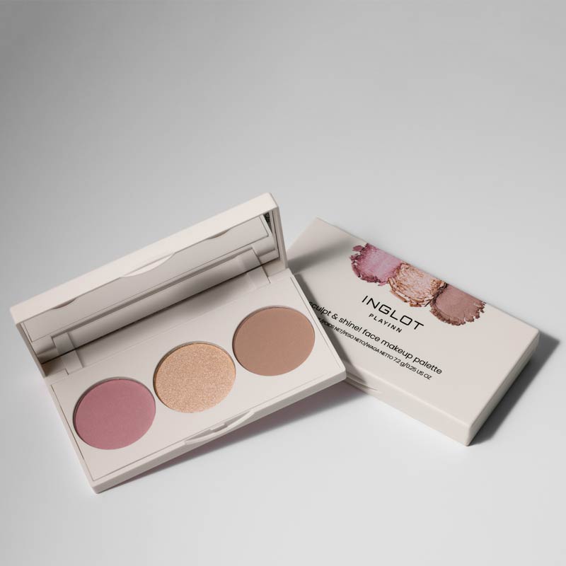 Playinn Sculpt & Shine! Face Makeup Palette by Inglot